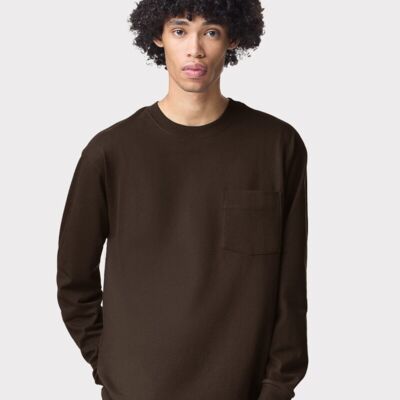 Unisex Super Heavyweight Long Sleeve Pocket Tee Thumbnail
