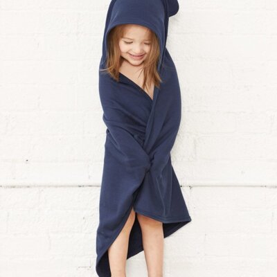 Terry Cloth Hooded Towel with Ears Thumbnail