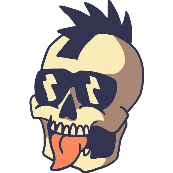 Elements Skulls logo template 88 Thumbnail