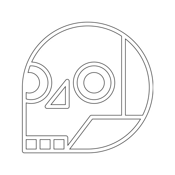 Elements Skulls logo template 126 Thumbnail