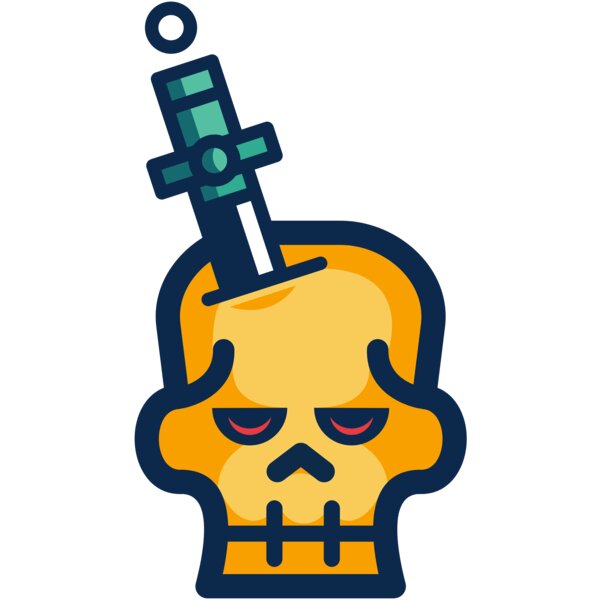 Elements Skulls logo template 153 Thumbnail