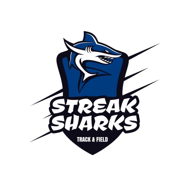 Sharks Track & Field Team Logo 01 Thumbnail