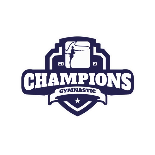 Champions Gymnastic logo template 02 Thumbnail