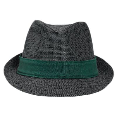 OTTO Twisted Toyo Straw Fedora Thumbnail
