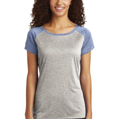Ladies Heather On Heather Contender ™ Scoop Neck Tee Thumbnail
