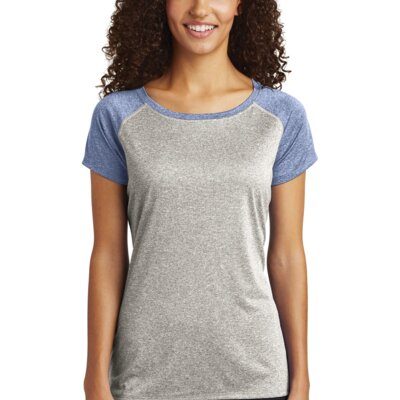 Ladies Heather On Heather Contender ™ Scoop Neck Tee Thumbnail