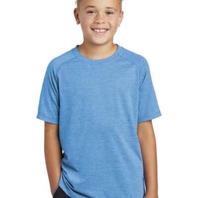 Youth PosiCharge ® Tri Blend Wicking Raglan Tee Thumbnail