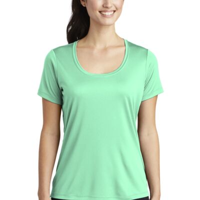 Ladies Posi UV ™ Pro Scoop Neck Tee Thumbnail