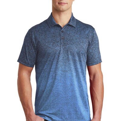 Ombre Heather Polo Thumbnail