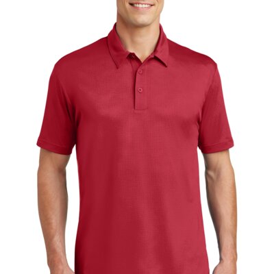 Embossed PosiCharge ® Tough Polo ® Thumbnail