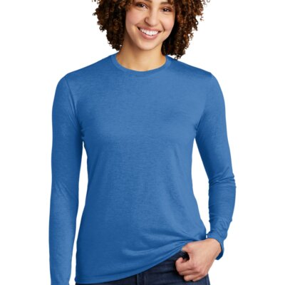 Women's Tri Blend Long Sleeve Tee Thumbnail