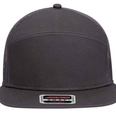 OTTO CAP 7 Panel Mesh Back Trucker Snapback Hat Thumbnail