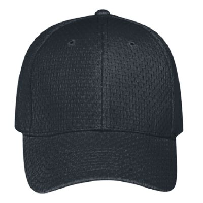OTTO Polyester Pro Mesh Gray Undervisor Six Panel Low Profile Baseball Cap Thumbnail