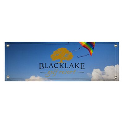 Vinyl Single-Sided Banner 2' x 6' 13 oz.  Thumbnail