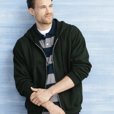 Heavy Blend Full-Zip Hooded Sweatshirt Thumbnail