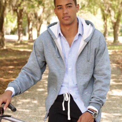 Premium Full-Zip Hooded Sweatshirt Thumbnail