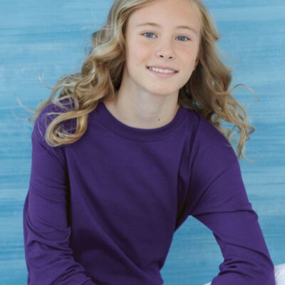 Heavy Cotton Youth Long Sleeve T-Shirt Thumbnail