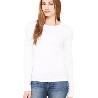 Women's Long Sleeve Jersey Tee Thumbnail