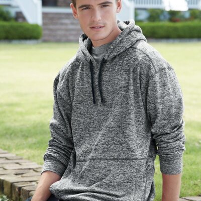 Cosmic Poly Hooded Pullover Sweatshirt Thumbnail
