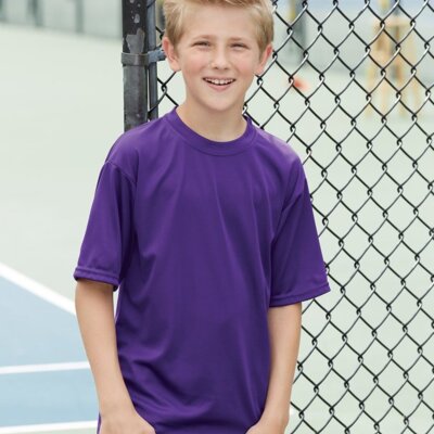 Youth Performance Wicking Short Sleeve T-Shirt Thumbnail