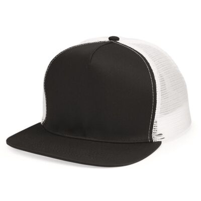 Flat Bill Five-Panel Trucker Cap Thumbnail