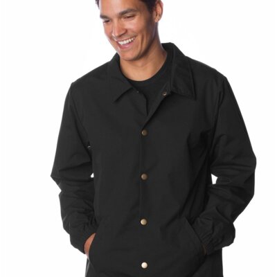 Water Resistant Windbreaker Coaches Jacket Thumbnail