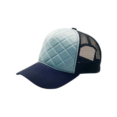 6878-Fashion Quilted Trucker Cap Thumbnail