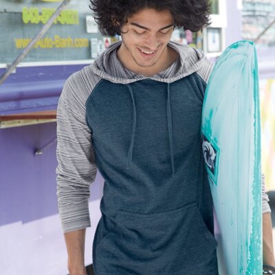 Yarn-Dyed Raglan Pullover Thumbnail