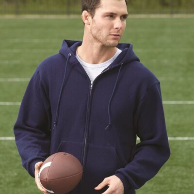 Dri Power® Hooded Full-Zip Sweatshirt Thumbnail