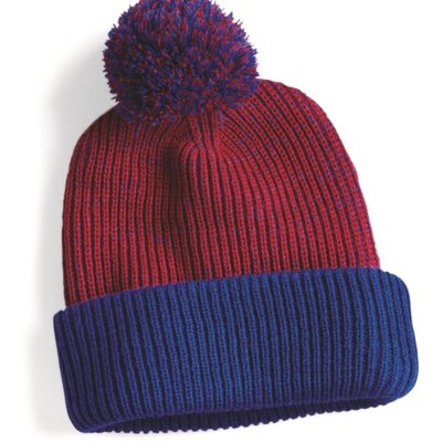 12" Knit Speckled Pom-Pom Beanie Thumbnail