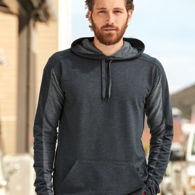 Omega Stretch Terry Hooded Pullover Thumbnail
