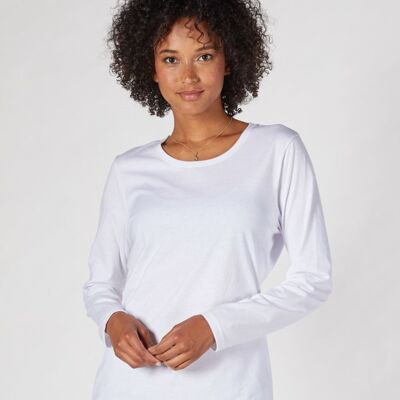 Nano-T® Women’s Long Sleeve Scoopneck T-Shirt Thumbnail
