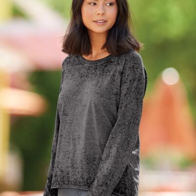 Women’s Zen Jersey Hi-Low Long Sleeve T-Shirt Thumbnail