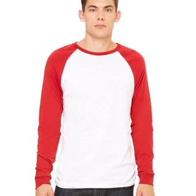 Long Sleeve Jersey Baseball Tee Thumbnail