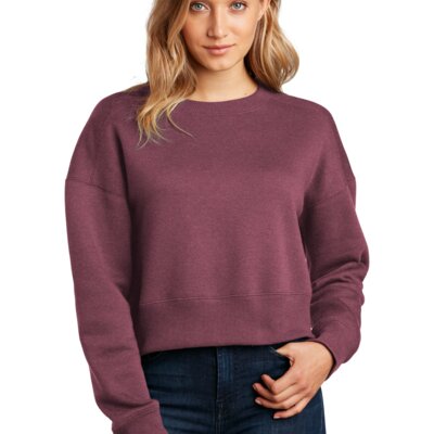 Women's Perfect Weight ® Fleece Cropped Crew Thumbnail