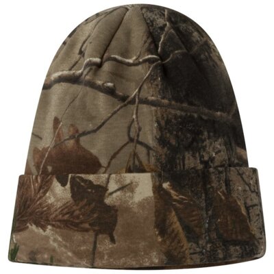 12" Camo Knit Beanie Thumbnail