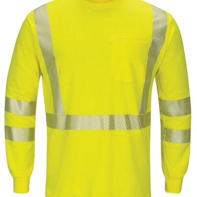 Hi-Visibility Lightweight Long Sleeve T-Shirt Thumbnail