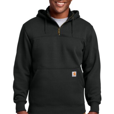 Rain Defender ® Paxton Heavyweight Hooded Zip Mock Sweatshirt Thumbnail