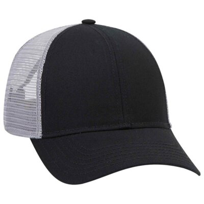 OTTO CAP 6 Panel Low Profile Mesh Back Trucker Hat Thumbnail